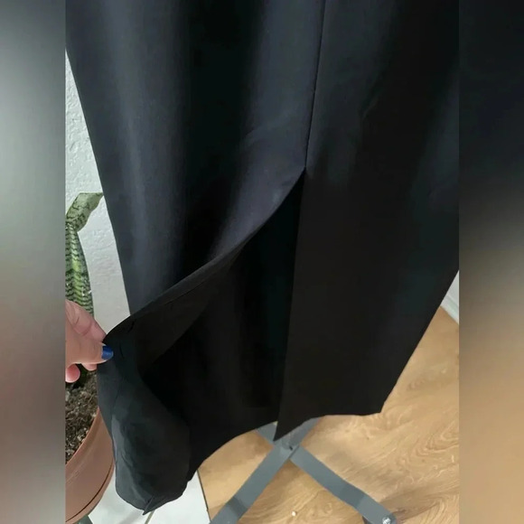 Marie T. Claire elegant sequined black dress size 8 - Picture 6 of 10